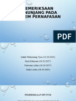 PEMERIKSAAN PENUNJANG PADA SISTEM PERNAFASAN-kmb 1