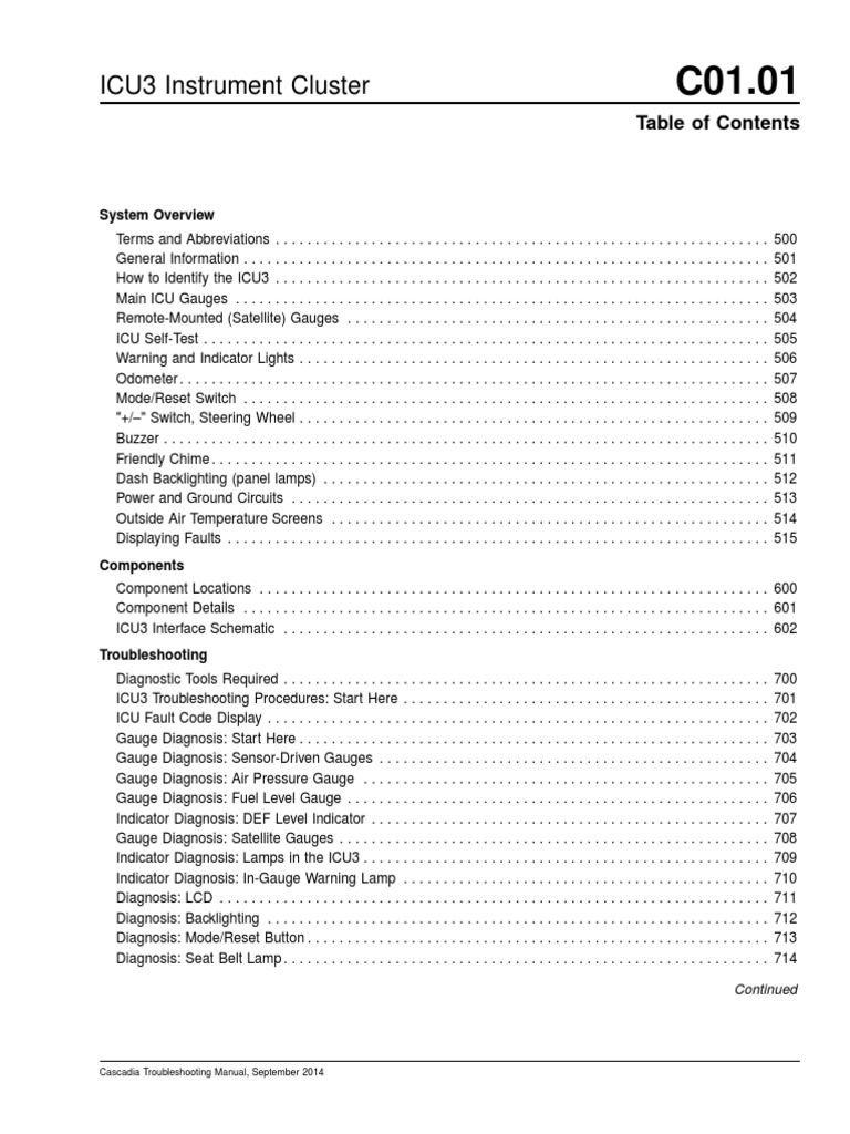 Freightliner Cascadia Fault Codes Guide | PDF | Switch | Anti Lock ...
