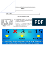 guia multiplicaciones 5to