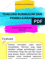 Evaluasi Kurikulum Dan Pembelajaran-1