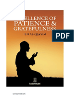 Excellence of Patience and Gratefulness - Ibnu Qayyim Al-Djawziyyah