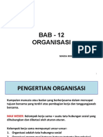 Bab 12 - Organisasi