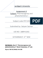 Pharmacognosy Assignment-3 PDF