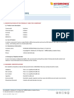 Saf Ety Data Sheet (SDS) : 1. Identification of The Product and The Company