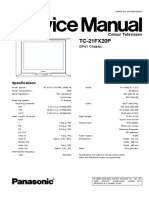 Panasonic TC 21fx2021 Service Manual PDF