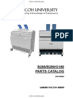 B286/B289/G180 Parts Catalog