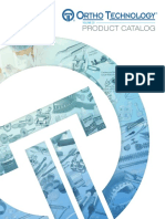 Ortho Technology Product Catalog 2018 PDF