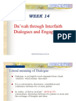 Week 14: Da Wah Through Interfaith Dialogues and Engagements