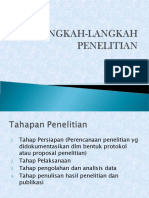 Tahapan Penelitian (Per 3 & 4 UBK)