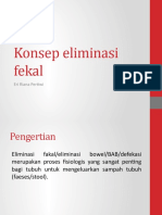 Eliminasi Fekal