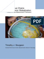Global Value Chains Measurement Framework
