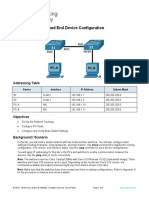Kuliah 4 - Praktek2 - Basic Switch and End Device Configuration