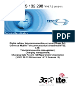ETSI TS 132 298: Technical Specification