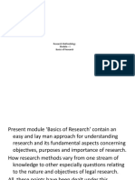 Research Methodology Module - I Basics of Research
