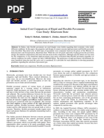 Initial Cost Comparison of Rigid and Flexible Pavements Case Study Khartoum State PDF