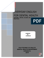 EVERYDAY ENGLISH FOR DENTAL HEALTH - Alih Jenjang 2019