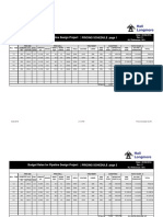 Pricing Schedule Page 1 Budget Rates For Pipeline Design Project