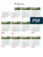 Template Kalender 2019 Lengkap