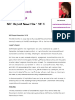 NEC Report November 2010