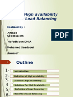 High Availability and Load Balancing: Realized by