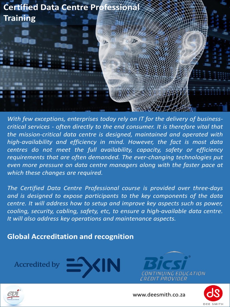 Certified Data Centre Professional Course | PDF | Data Center | Test ...