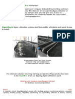 Algaeway®: Algae Cultivation Systems Are Up Scalable, Affordable and Quick & Easy To Install