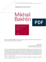 Resenha do livro 'Os gêneros do discurso' de Mikhail Bakhtin