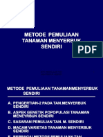 Metode Pemultan Menyerbuk Sendiri PDF