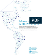 Informe Regional de SIREVA II, 2014