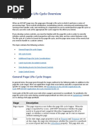 General Page Life-Cycle Stages: Visual Studio 2008