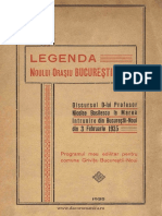 Legenda Bucurestii Noi PDF