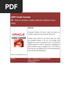 ADF Code Corner: 96. How To Invoke A Table Selection Listener From Java