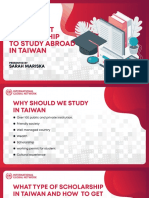 How To Get Scholarship To Study Abroad in Taiwan