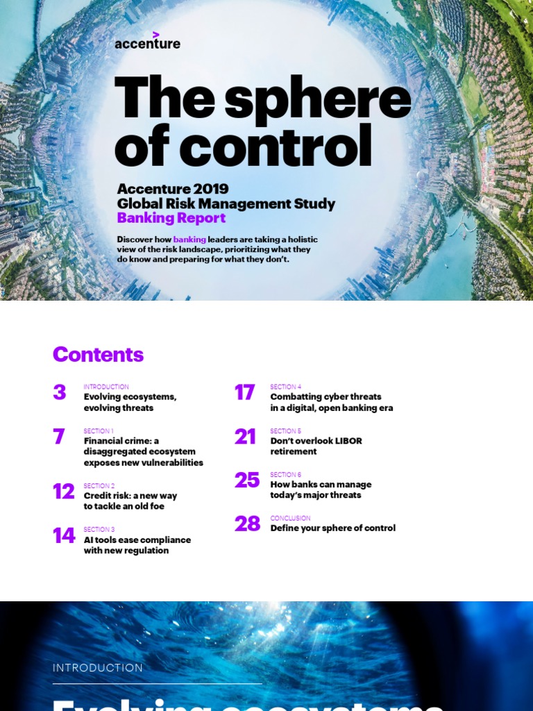 Accenture Global Risk Study Banking 2019 | PDF | Risk | Risk Management