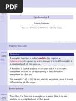 Analytic Functions