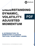 Understanding Dynamic, Volatility-Adjusted Momentum: A Introduction To Newfound'S Flagship Tactical Investment Model