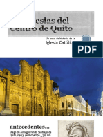 Las iglesias del Centro de Quito