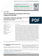 Pediatric Dental Journal: Case of Autoimmune Neutropenia With Severe Marginal Periodontitis