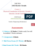 EC1 Physical Foundation of Electric Circuits I