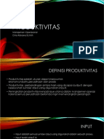 PRODUKTIVITAS