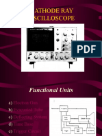Cathode Ray Oscilloscope Functions & Uses