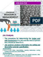 Job Analysis (HRM)