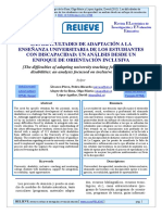 Las Dificultades de Adaptación A La PDF