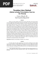 Peradaban Islam Madinah: (Refleksi Terhadap Primordialisme Suku Auz Dan Khazraj)