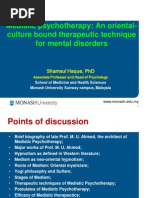 Medistic Psychotherapy Dr. Haque