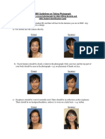 SMU Guidelines On Taking Photograph (Must Be A Recent Photograph For SMU Official Records and SMU Student Identification Card)