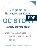 QC Story para mejorar procesos