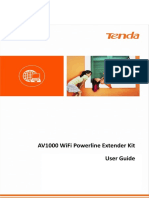 AV 1000 Wi-Fi Powerline Extender Kit Model: PH15 User Guide