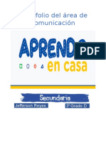 Portafolio Del Área de Comunicación