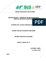 R.T. Suministro de Aire de Procesos Químicos Industria Alimentaria